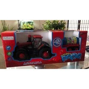 New Bump & Go Bubble Blowing Farm Tractor Toy Truck with Lights & Sounds